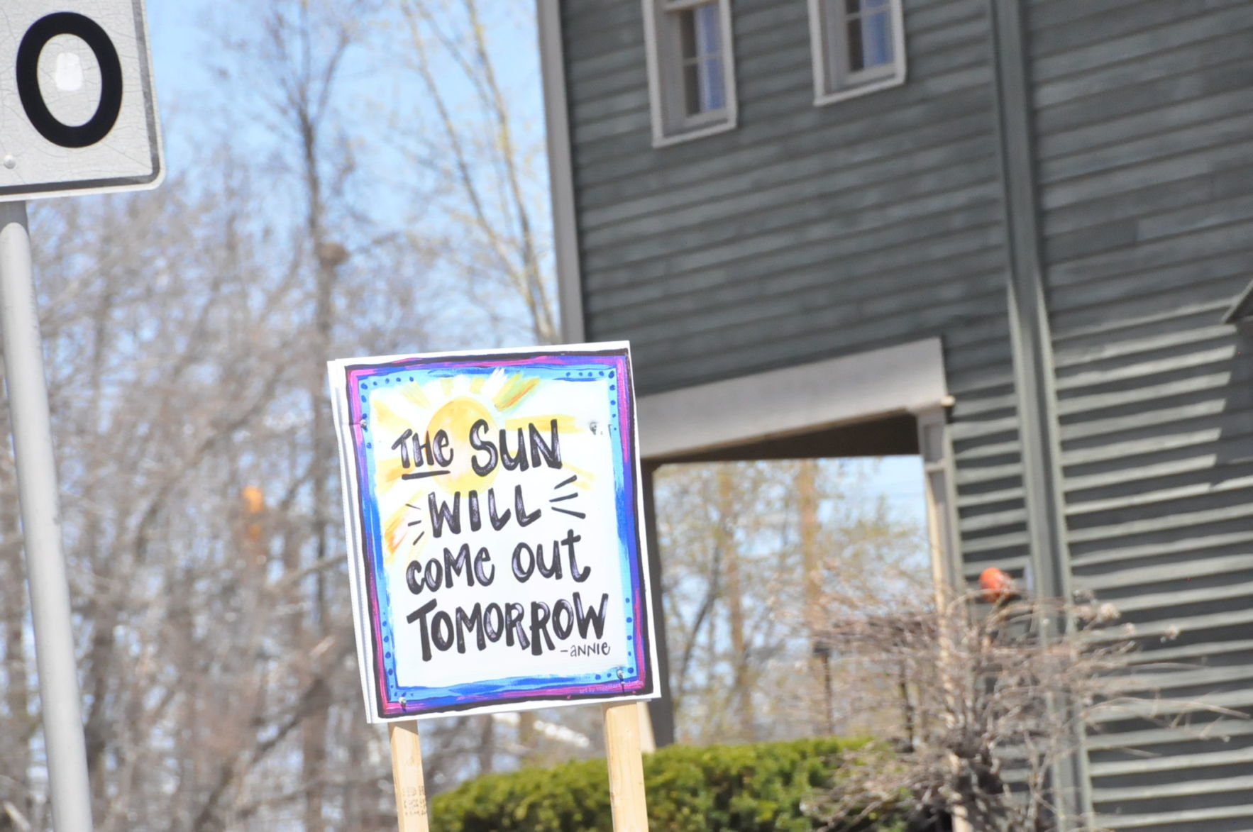 Sunny skies